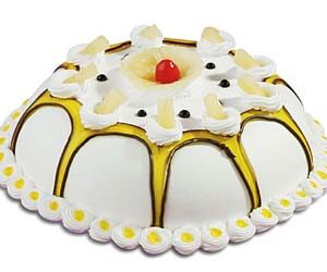 Bowl Pineapple Cake
