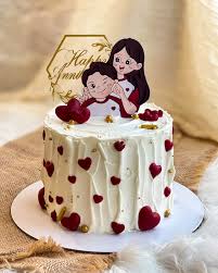 Love Anniversary Cake