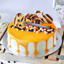 Elegant Butterscotch Cake