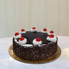 Glossy Black Forest Cake