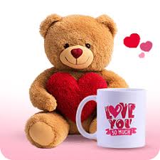 Valentine Big Teddy N Coffee Mug