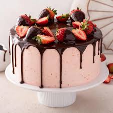 Strawberry Fruits Cake