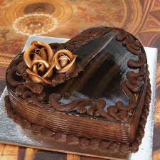Chocolate Heart Cake