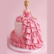Big Barbie Doll Cake