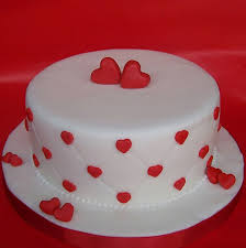 Love Fondant Cake