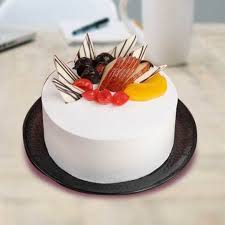 White Fruits Cake