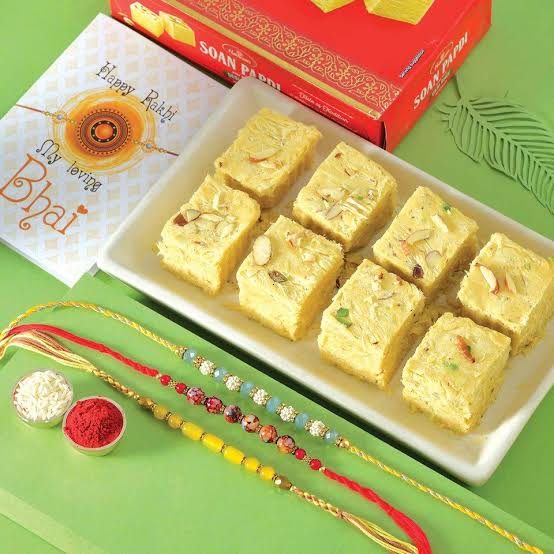 Sweets With Rakhi