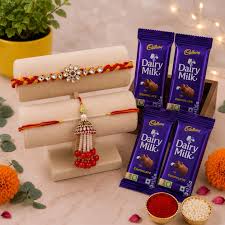 Bhaiya Bhabhi Rakhi N Chocolate