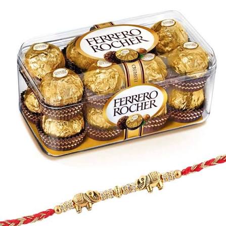 Rakhi N 16 Ferrero Rocher Chocolate