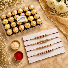 Rakhi N 24 Ferrero Rocher Chocolate