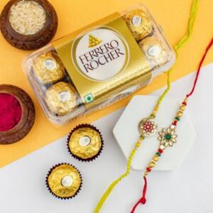 Rocher Chocolate Box N Rakhi