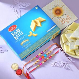 Special Kaju Barfi With Rakhi